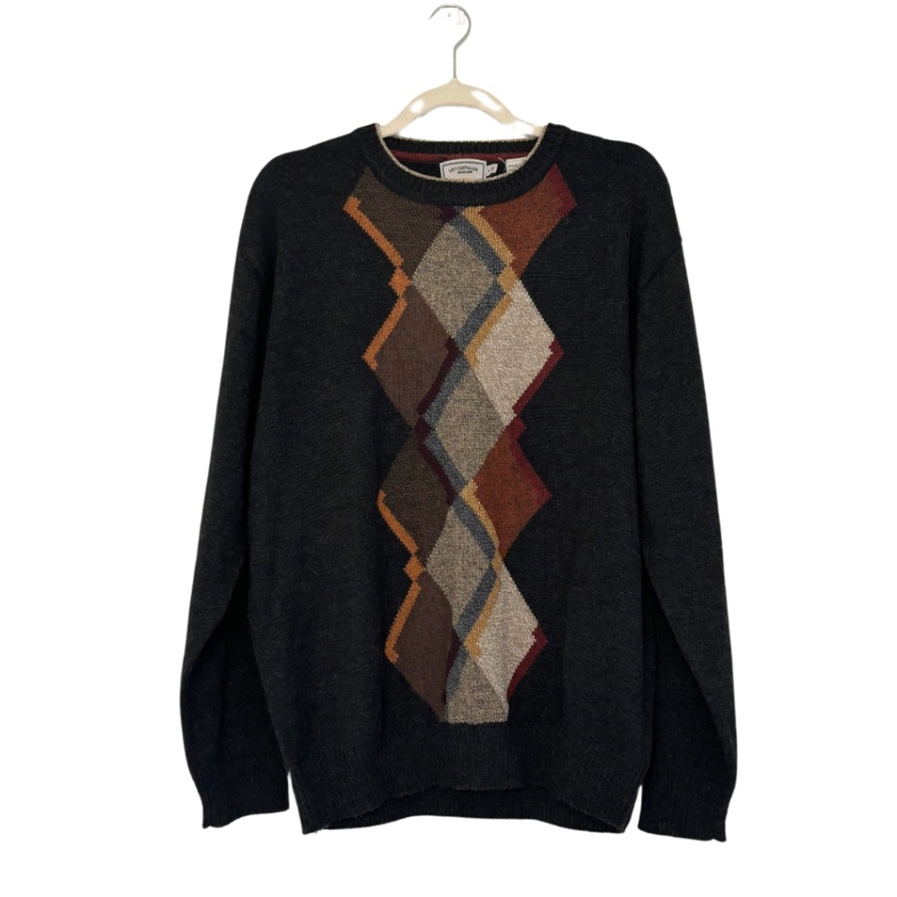 Vintage Argyle Sweater